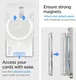 Spigen Ultra Hybrid Magsafe Kaarthouder Transparant afbeelding 5