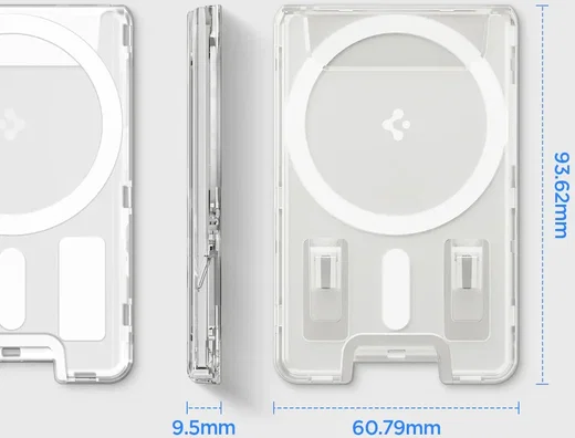 Spigen Ultra Hybrid Magsafe Kaarthouder Transparant afbeelding 7