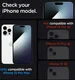 Spigen EZ Fit GLAS.tR iPhone 15 Pro Max Screen Protector Zwart (1-Pack) afbeelding 3