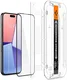 Spigen EZ Fit GLAS.tR iPhone 15 Pro Max Screen Protector Zwart (1-Pack) afbeelding 9