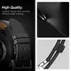 Spigen Enzo - Universeel Smartwatch 20MM Bandje - Echt Leer - Zwart afbeelding 7