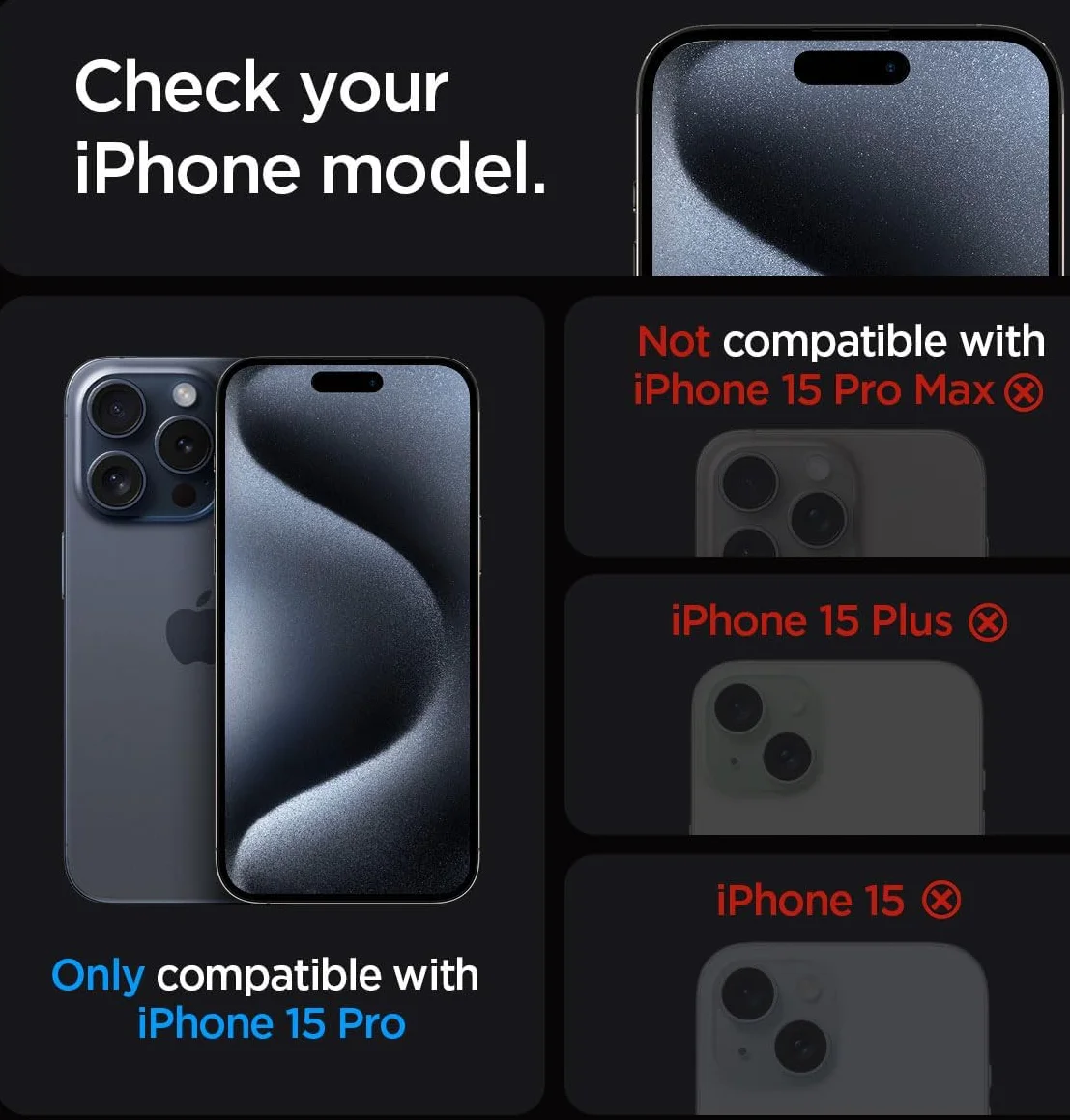 Spigen EZ Fit GLAS.tR Apple iPhone 15 Pro Privacy Glass 1-Pack afbeelding 3