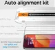 Spigen EZ Fit GLAS.tR Apple iPhone 15 Screen Protector Zwart (1-Pack) afbeelding 3