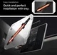 Spigen Glas.tR EZ Fit Tesla Model 3 / Y 15.4 (2026-2024) Screenprotector 9H Glas afbeelding 8