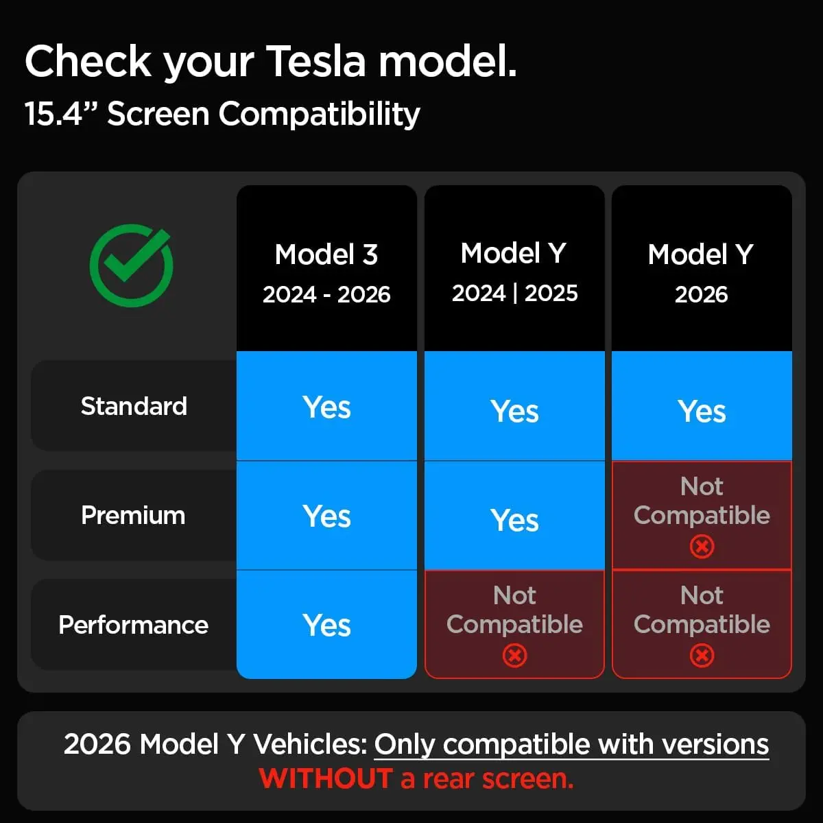 Spigen Glas.tR EZ Fit Tesla Model 3 / Y 15.4 (2026-2024) Screenprotector 9H Glas afbeelding 4