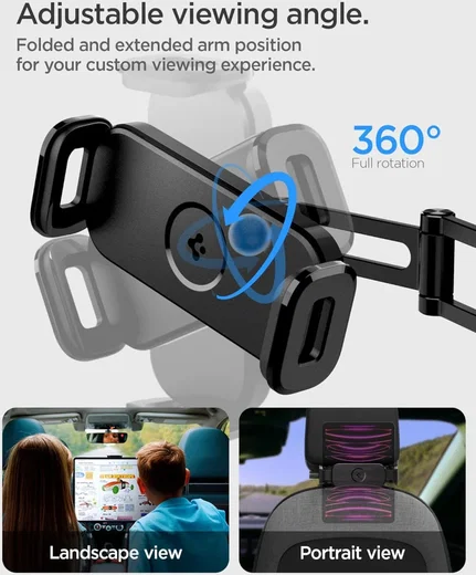 Spigen OneTap Houder voor Telefoon/Nintendo/Tablet/iPad Auto Hoofdsteun afbeelding 5