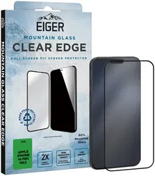 Eiger Mountain Glass Edge Apple iPhone 16 Pro Max Screen Protector afbeelding