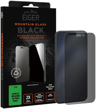Eiger Mountain Privacy Apple iPhone 16 Pro Max Screen Protector
