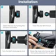 PITAKA MagEZ Car Mount Pro 2 Qi2 (15W) MagSafe Telefoonhouder Auto Zwart afbeelding 11