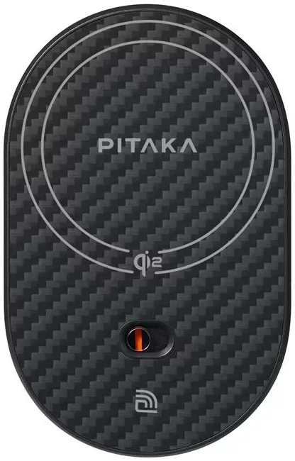 PITAKA MagEZ Car Mount Pro 2 Qi2 (15W) MagSafe Telefoonhouder Auto Zwart afbeelding 2