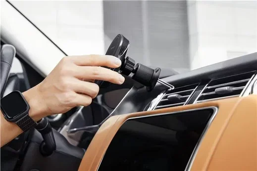 PITAKA MagEZ Car Mount Pro 2 Qi2 (15W) MagSafe Telefoonhouder Auto Zwart afbeelding 15