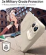 ESR Cloud Soft HaloLock Apple iPhone 16 Hoesje MagSafe Beige afbeelding 2
