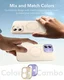 ESR Cloud Soft HaloLock Apple iPhone 16 Hoesje MagSafe Beige afbeelding 5