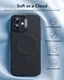 ESR Cloud Soft HaloLock Apple iPhone 16 Hoesje MagSafe Zwart afbeelding 3