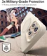 ESR Cloud Soft HaloLock Apple iPhone 16 Pro Hoesje MagSafe Beige afbeelding 2