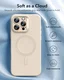 ESR Cloud Soft HaloLock Apple iPhone 16 Pro Hoesje MagSafe Beige afbeelding 3