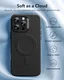 ESR Cloud Soft HaloLock Apple iPhone 16 Pro Hoesje MagSafe Zwart afbeelding 3