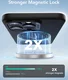 ESR Cloud Soft HaloLock Apple iPhone 16 Pro Hoesje MagSafe Zwart afbeelding 4