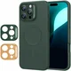 ESR Cloud Soft HaloLock Apple iPhone 16 Pro Hoesje MagSafe Groen afbeelding 1