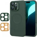 ESR Cloud Soft HaloLock Apple iPhone 16 Pro Hoesje MagSafe Groen