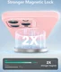 ESR Cloud Soft HaloLock Apple iPhone 16 Pro Hoesje MagSafe Roze afbeelding 4