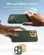 ESR Cloud Soft HaloLock Apple iPhone 16 Pro Max Hoesje MagSafe Groen afbeelding 5