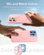 ESR Cloud Soft HaloLock Apple iPhone 16 Pro Max Hoesje MagSafe Roze afbeelding 5
