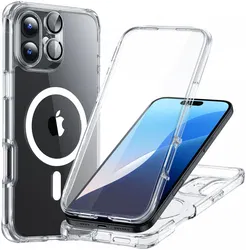 ESR Armor Tough HaloLock Apple iPhone 16 Hoesje MagSafe Transparant afbeelding