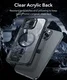 ESR Armor Tough Apple iPhone 16 Pro Max Hoesje MagSafe Transparant Zwart afbeelding 4