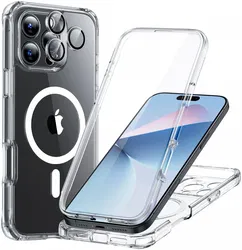 ESR Armor Tough Apple iPhone 16 Pro Max Hoesje MagSafe Transparant afbeelding