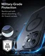 ESR Classic Pro Apple iPhone 16 Hoesje MagSafe + Tempered Glass Frosted Zwart afbeelding 3