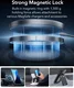 ESR Classic Pro Apple iPhone 16 Hoesje MagSafe + Tempered Glass Frosted Zwart afbeelding 7