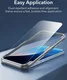 ESR Classic Pro Apple iPhone 16 Hoesje MagSafe + Tempered Glass Frosted Blauw afbeelding 4