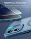 ESR Classic Pro Apple iPhone 16 Hoesje MagSafe + Tempered Glass Frosted Blauw afbeelding 5