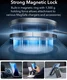 ESR Classic Pro Apple iPhone 16 Hoesje MagSafe + Tempered Glass Frosted Blauw afbeelding 7