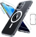 ESR Classic Pro iPhone 16 Plus Hoesje MagSafe + Tempered Glass Transparant