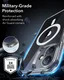 ESR Classic Pro iPhone 16 Plus Hoesje MagSafe + Tempered Glass Transparant afbeelding 3