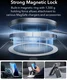ESR Classic Pro iPhone 16 Plus Hoesje MagSafe + Tempered Glass Transparant afbeelding 8