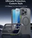 ESR Classic Pro iPhone 16 Pro Hoesje MagSafe + Tempered Glass Frosted Grijs afbeelding 2