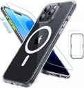 ESR Classic Pro iPhone 16 Pro Max Hoesje MagSafe + Tempered Glass Transparant