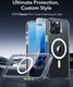 ESR Classic Pro iPhone 16 Pro Max Hoesje MagSafe + Tempered Glass Transparant afbeelding 2