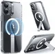 ESR Boost Flickstand HaloLock iPhone 16 Hoesje MagSafe Transparant