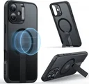 ESR Boost Flickstand HaloLock iPhone 16 Hoesje MagSafe Frosted Zwart