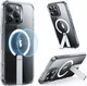 ESR Boost Flickstand Apple iPhone 16 Pro Hoesje MagSafe Transparant