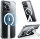 ESR Boost Flickstand Apple iPhone 16 Pro Max Hoesje MagSafe Transparant afbeelding 1