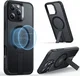 ESR Boost Flickstand Apple iPhone 16 Pro Max Hoesje MagSafe Frosted Zwart