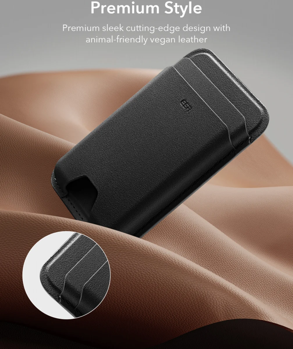 ESR HaloLock Wallet Boost MagSafe Kaarthouder Zwart afbeelding 8