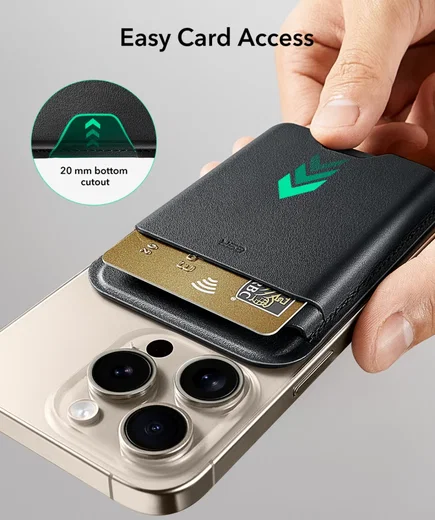 ESR HaloLock Wallet Boost MagSafe Kaarthouder Bruin afbeelding 5