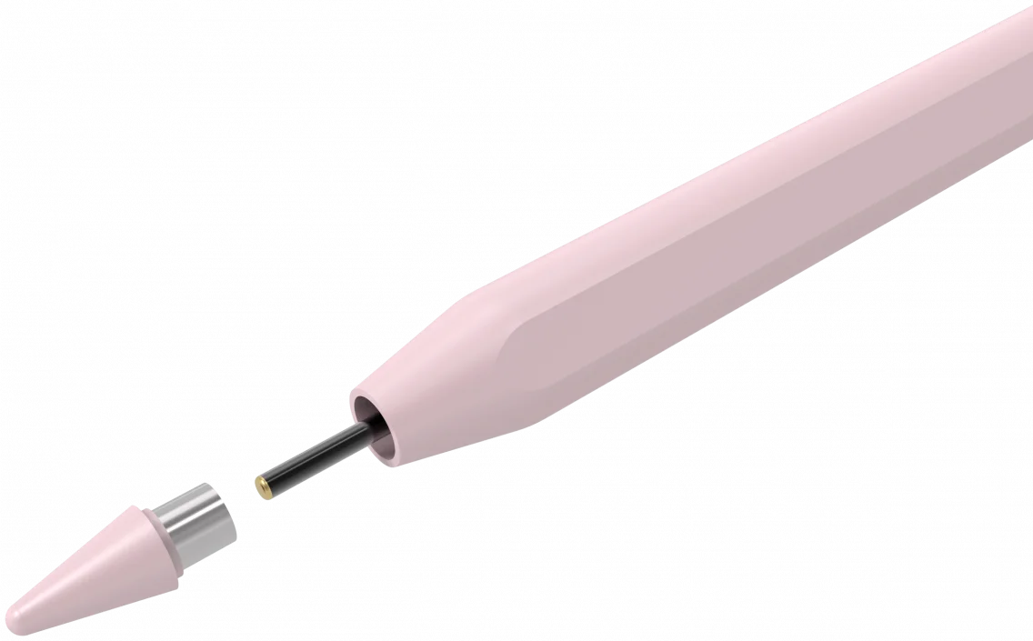 Buddi Flow Universele Actieve Stylus Pen met USB-C Poort Roze afbeelding 7