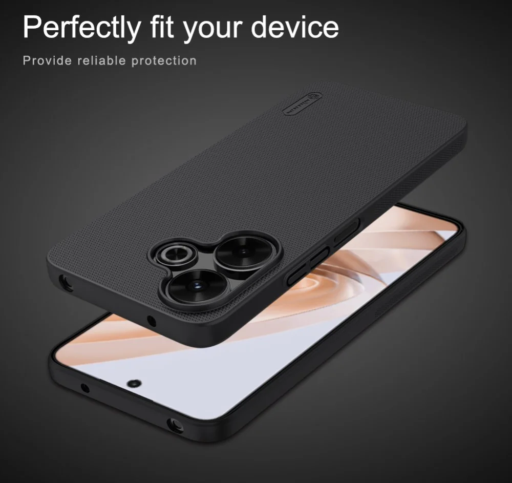 Nillkin Super Frosted Shield Xiaomi Redmi 13 4G / Poco M6 Hoesje Blauw afbeelding 4